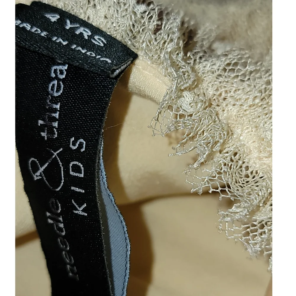 Needle & Thread × WILD ROSE RUFFLE KIDS DRESS - Picture 7 of 10